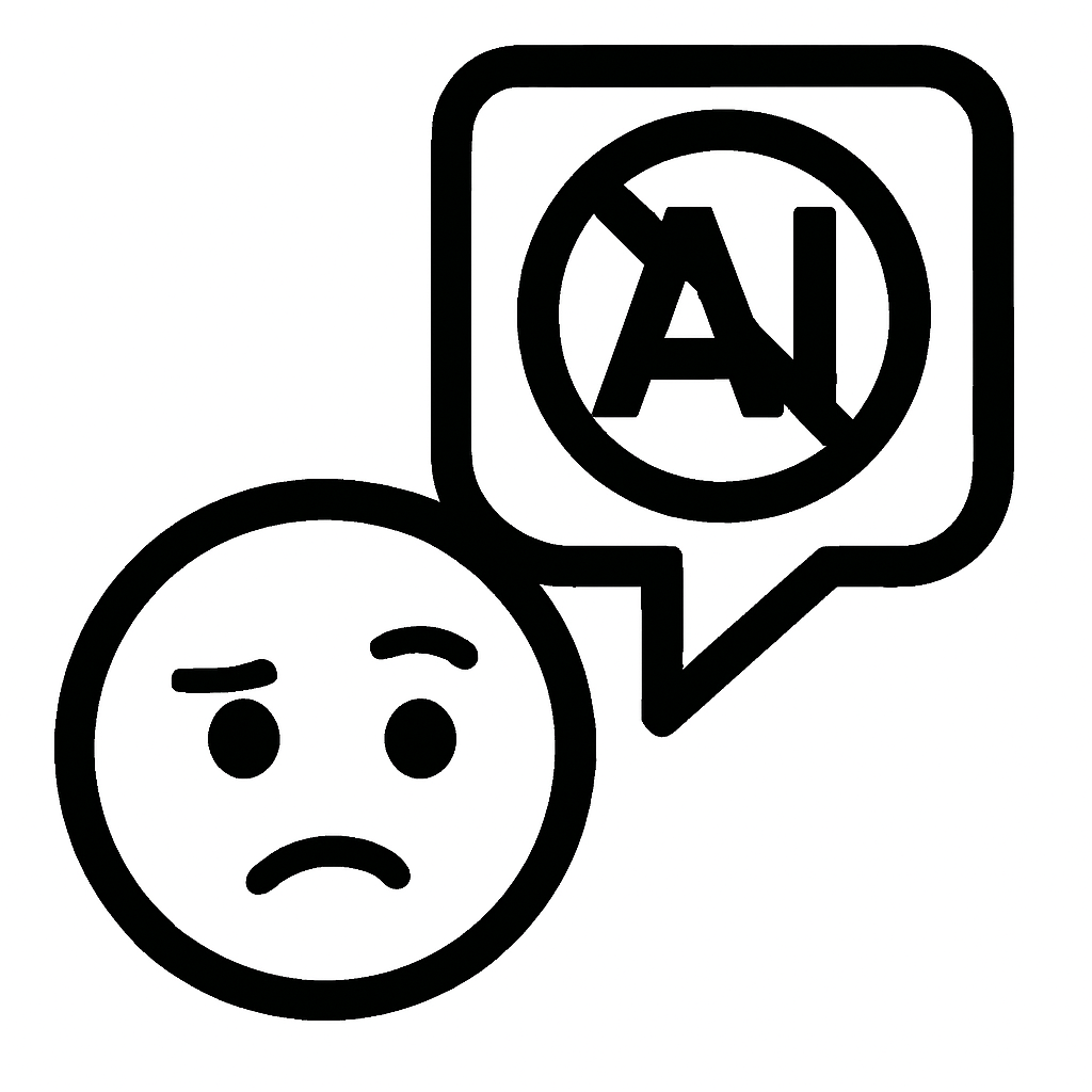 “I’m not interested in AI because …”